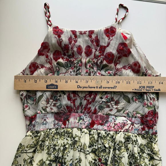 Bhanuni by Jyoti Maxi Dress Women S M Boho Floral Embellished Made in India - Picture 12 of 15